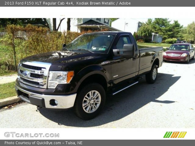 2013 Ford F150 XLT Regular Cab 4x4 in Kodiak Brown Metallic