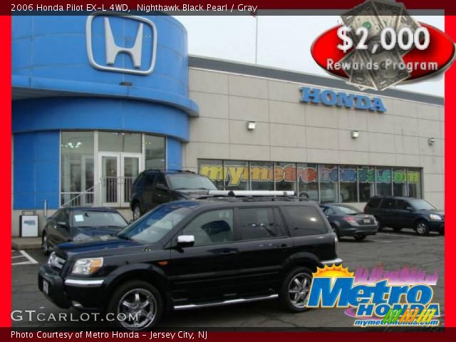 2006 Honda Pilot EX-L 4WD in Nighthawk Black Pearl