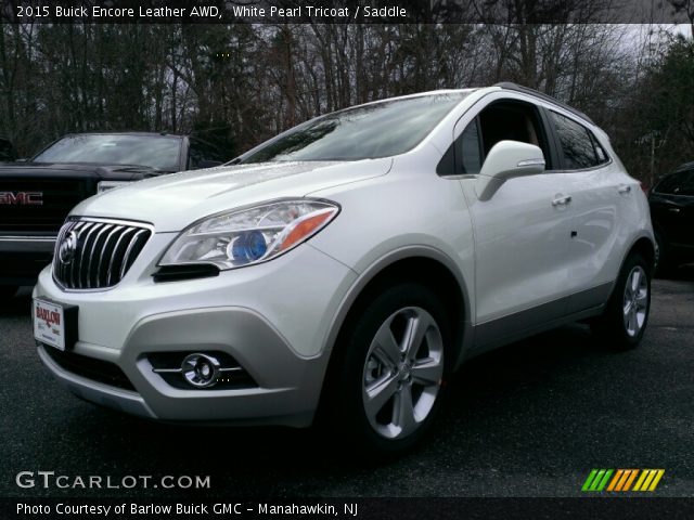 2015 Buick Encore Leather AWD in White Pearl Tricoat