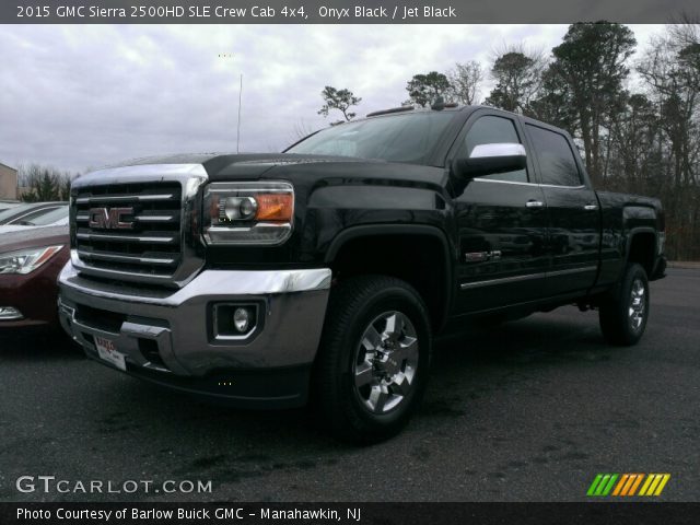 2015 GMC Sierra 2500HD SLE Crew Cab 4x4 in Onyx Black