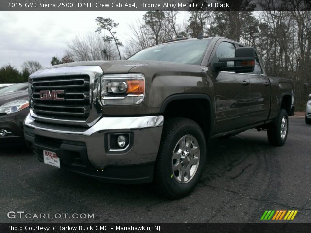 2015 GMC Sierra 2500HD SLE Crew Cab 4x4 in Bronze Alloy Metallic