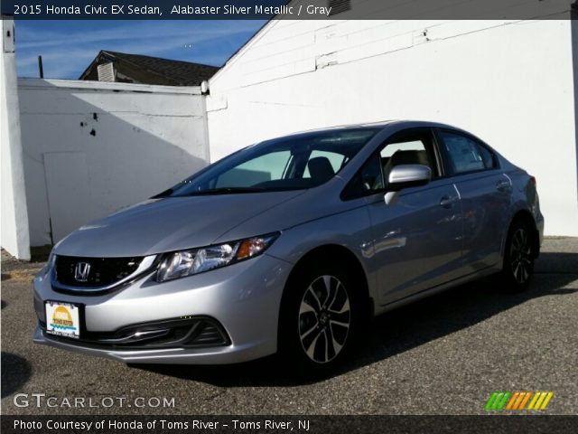 2015 Honda Civic EX Sedan in Alabaster Silver Metallic