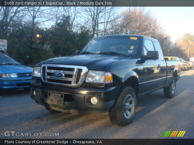 2008 Ford Ranger XLT SuperCab in Black