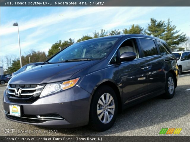 2015 Honda Odyssey EX-L in Modern Steel Metallic