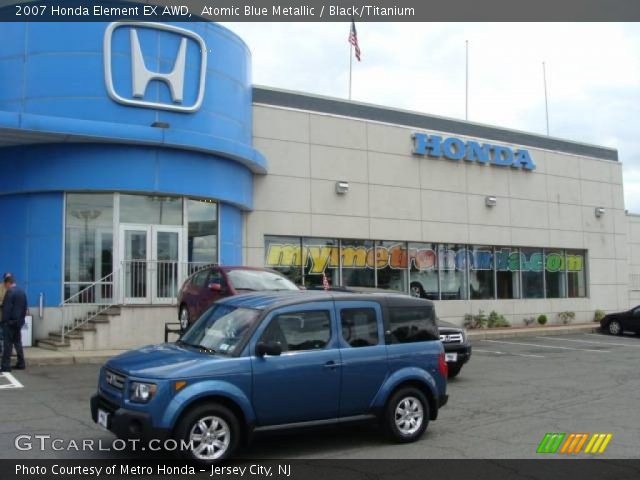 2007 Honda Element EX AWD in Atomic Blue Metallic