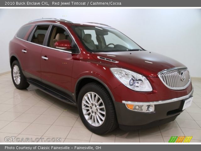 2010 Buick Enclave CXL in Red Jewel Tintcoat