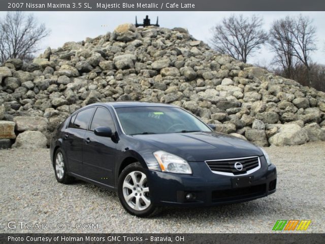 2007 Nissan Maxima 3.5 SL in Majestic Blue Metallic
