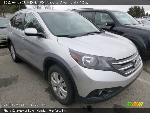2012 Honda CR-V EX-L 4WD in Alabaster Silver Metallic