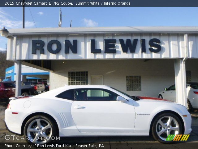 2015 Chevrolet Camaro LT/RS Coupe in Summit White