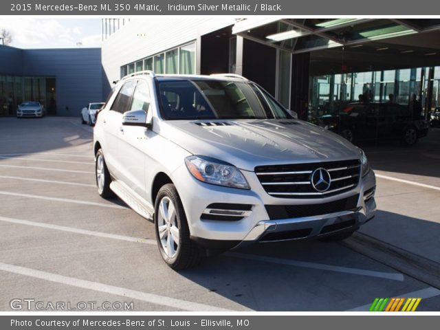 2015 Mercedes-Benz ML 350 4Matic in Iridium Silver Metallic