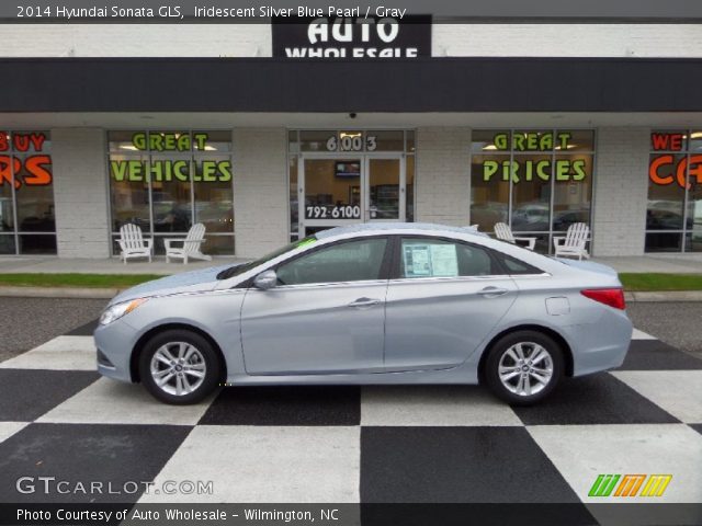 2014 Hyundai Sonata GLS in Iridescent Silver Blue Pearl