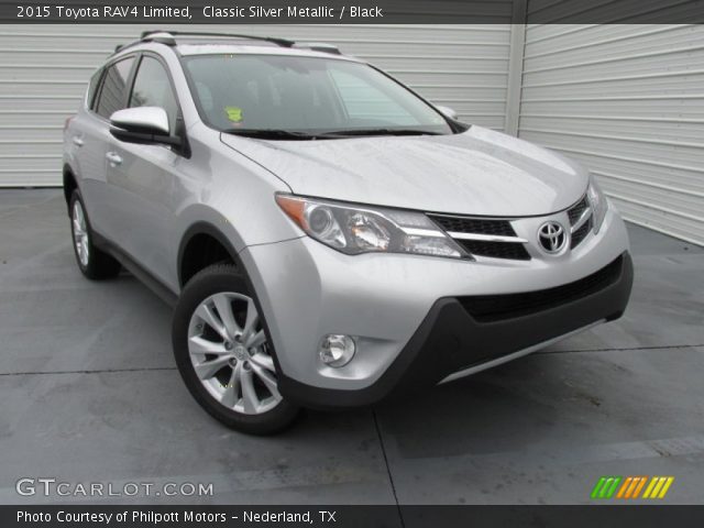 2015 Toyota RAV4 Limited in Classic Silver Metallic