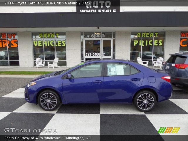 2014 Toyota Corolla S in Blue Crush Metallic