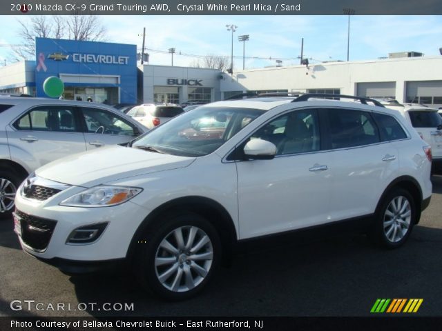 2010 Mazda CX-9 Grand Touring AWD in Crystal White Pearl Mica