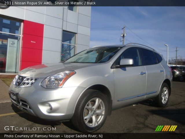 2011 Nissan Rogue SV AWD in Silver Ice Metallic
