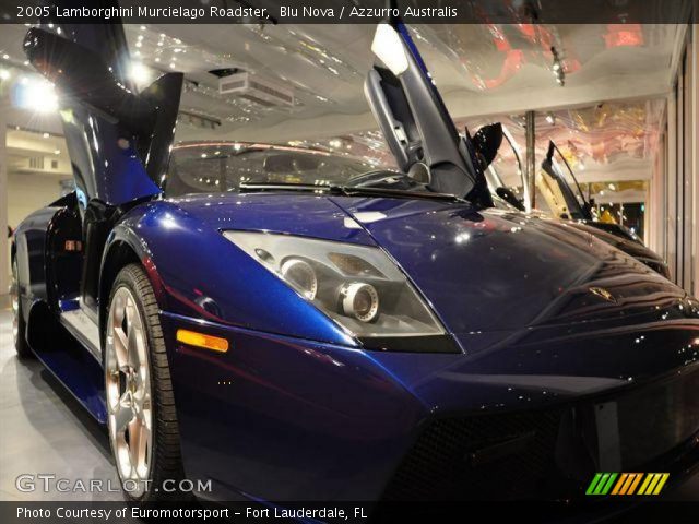 2005 Lamborghini Murcielago Roadster in Blu Nova