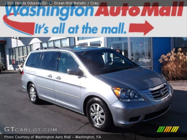 2009 Honda Odyssey EX-L in Ocean Mist Metallic