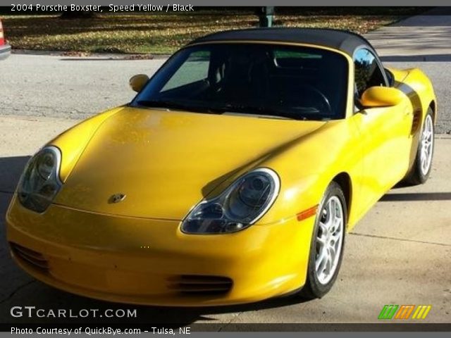 2004 Porsche Boxster  in Speed Yellow