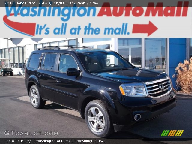 2012 Honda Pilot EX 4WD in Crystal Black Pearl