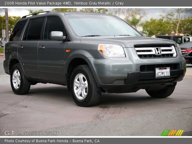 2008 Honda Pilot Value Package 4WD in Nimbus Gray Metallic