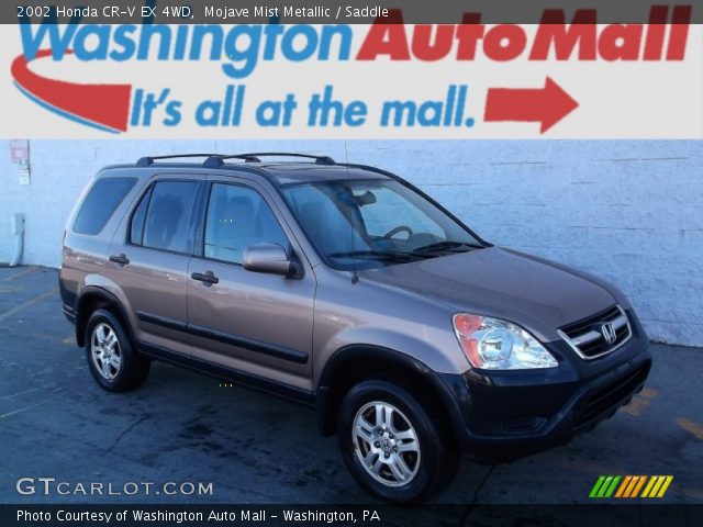 2002 Honda CR-V EX 4WD in Mojave Mist Metallic
