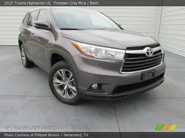 2015 Toyota Highlander LE in Predawn Gray Mica