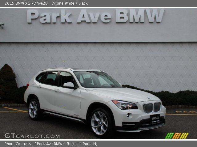 2015 BMW X1 xDrive28i in Alpine White