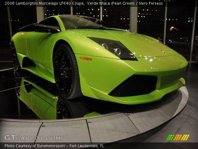 2008 Lamborghini Murcielago LP640 Coupe in Verde Ithaca (Pearl Green)