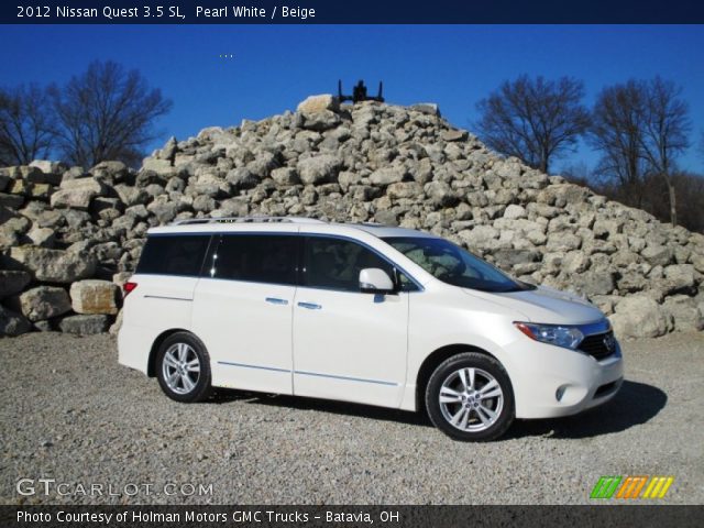 2012 Nissan Quest 3.5 SL in Pearl White