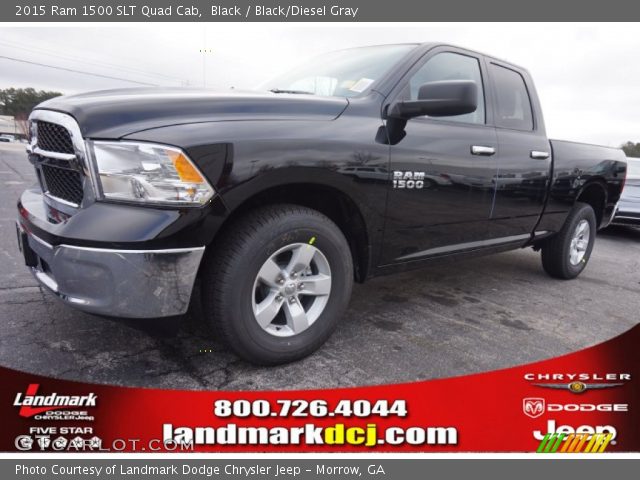 2015 Ram 1500 SLT Quad Cab in Black