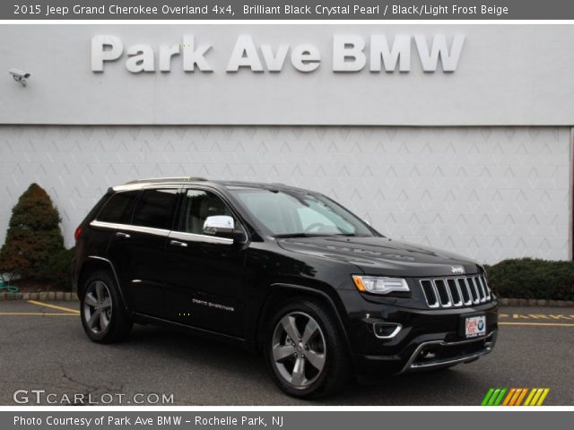 2015 Jeep Grand Cherokee Overland 4x4 in Brilliant Black Crystal Pearl