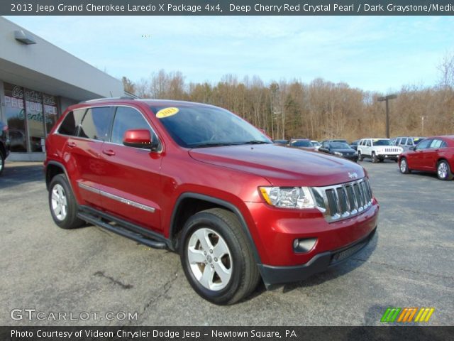 2013 Jeep Grand Cherokee Laredo X Package 4x4 in Deep Cherry Red Crystal Pearl