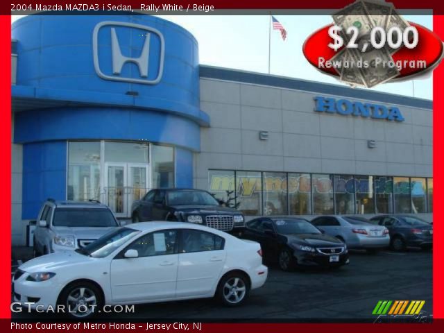 2004 Mazda MAZDA3 i Sedan in Rally White