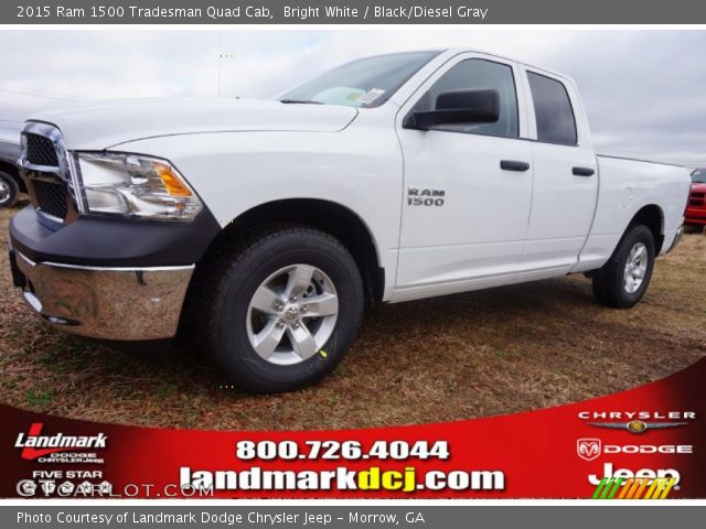 2015 Ram 1500 Tradesman Quad Cab in Bright White