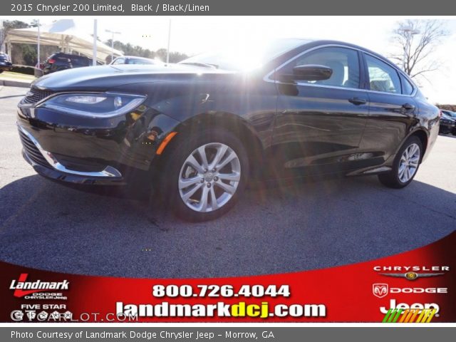 2015 Chrysler 200 Limited in Black