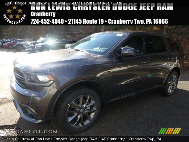 2015 Dodge Durango SXT Plus AWD in Granite Crystal Metallic