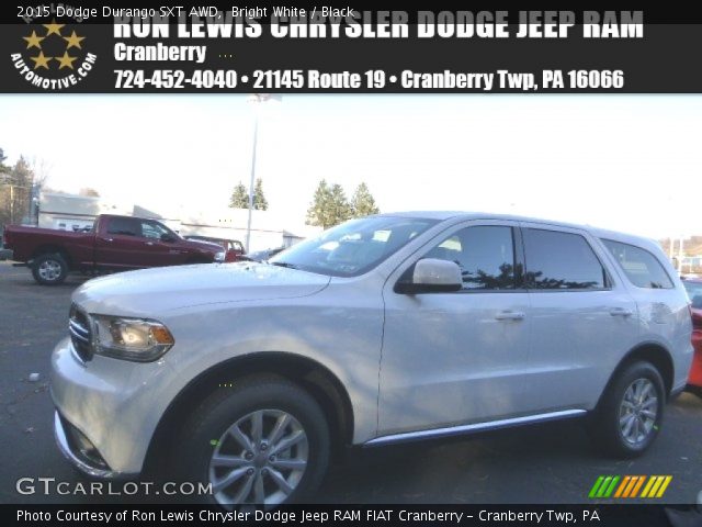 2015 Dodge Durango SXT AWD in Bright White