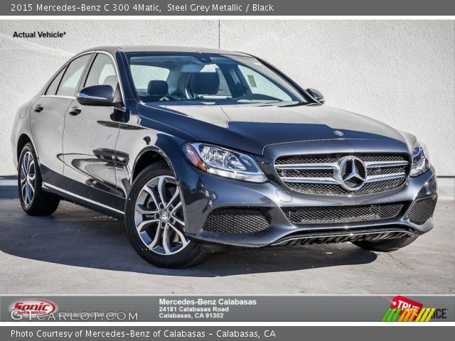 2015 Mercedes-Benz C 300 4Matic in Steel Grey Metallic