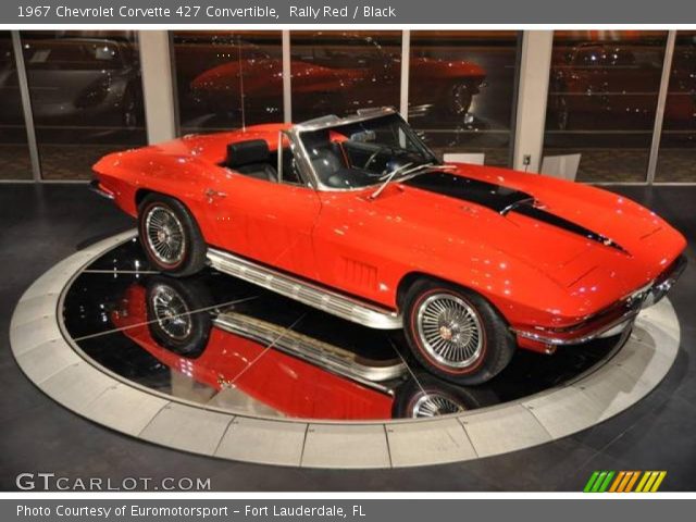 1967 Chevrolet Corvette 427 Convertible in Rally Red