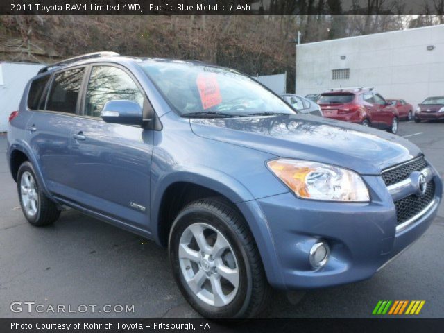 2011 Toyota RAV4 Limited 4WD in Pacific Blue Metallic