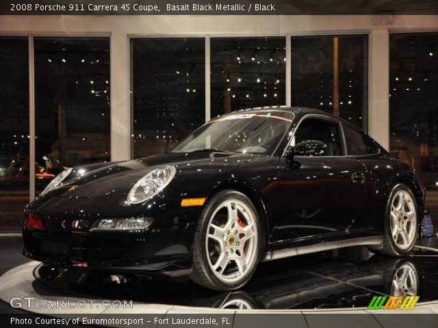 2008 Porsche 911 Carrera 4S Coupe in Basalt Black Metallic