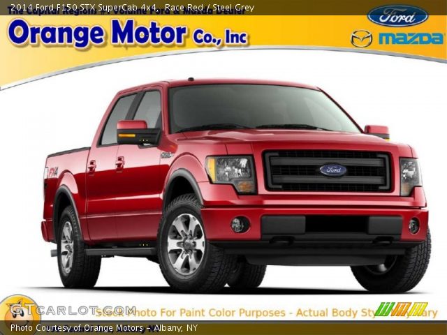 2014 Ford F150 STX SuperCab 4x4 in Race Red