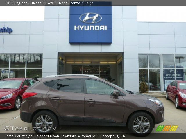 2014 Hyundai Tucson SE AWD in Kona Bronze