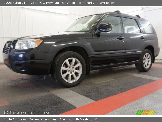 2006 Subaru Forester 2.5 X Premium in Obsidian Black Pearl