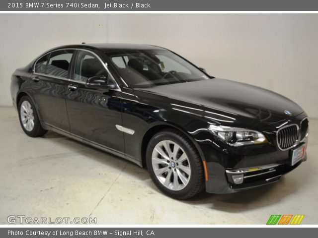 2015 BMW 7 Series 740i Sedan in Jet Black