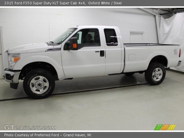 2015 Ford F350 Super Duty XLT Super Cab 4x4 in Oxford White