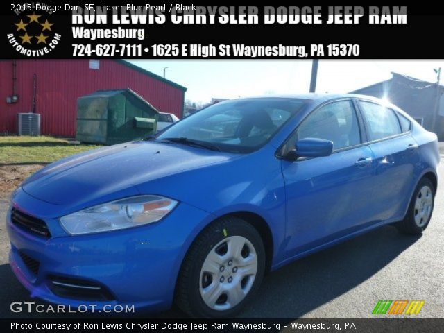 2015 Dodge Dart SE in Laser Blue Pearl
