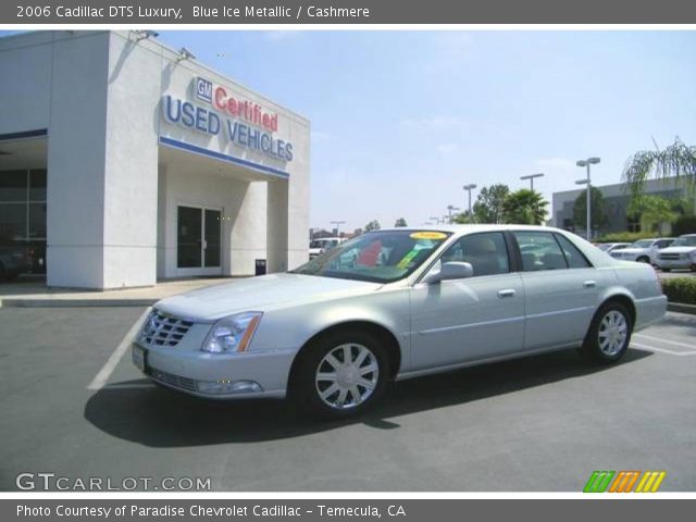 2006 Cadillac DTS Luxury in Blue Ice Metallic