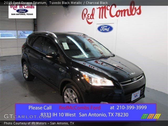 2015 Ford Escape Titanium in Tuxedo Black Metallic