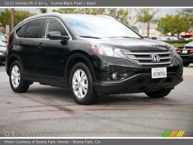 2012 Honda CR-V EX-L in Crystal Black Pearl